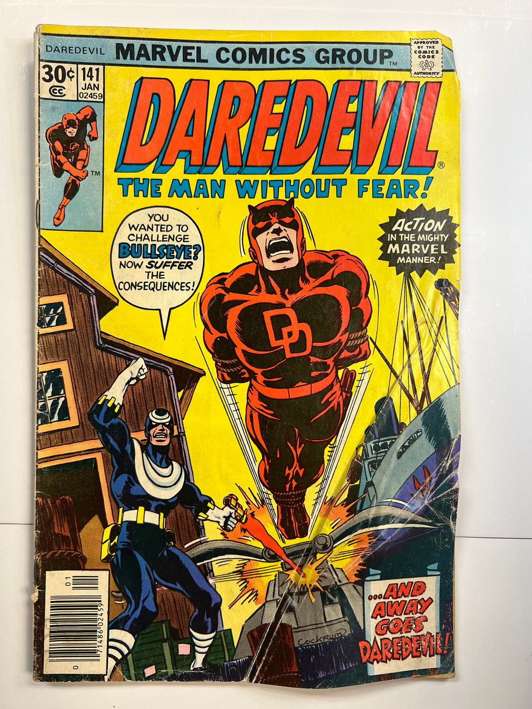 Daredevil #141 Marvel 1975 P/FR