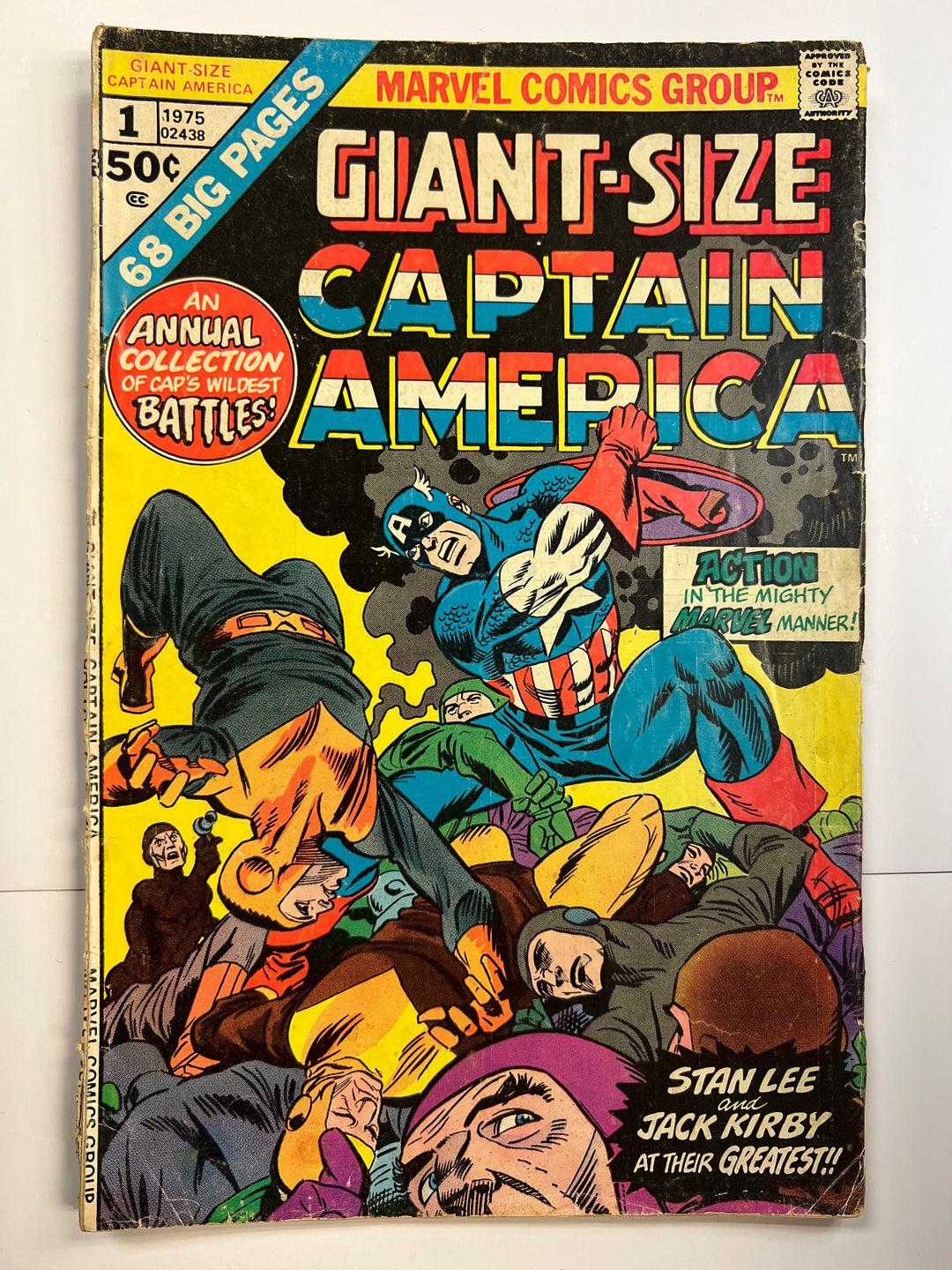 Giant-Size Captain America Marvel 1975 FR