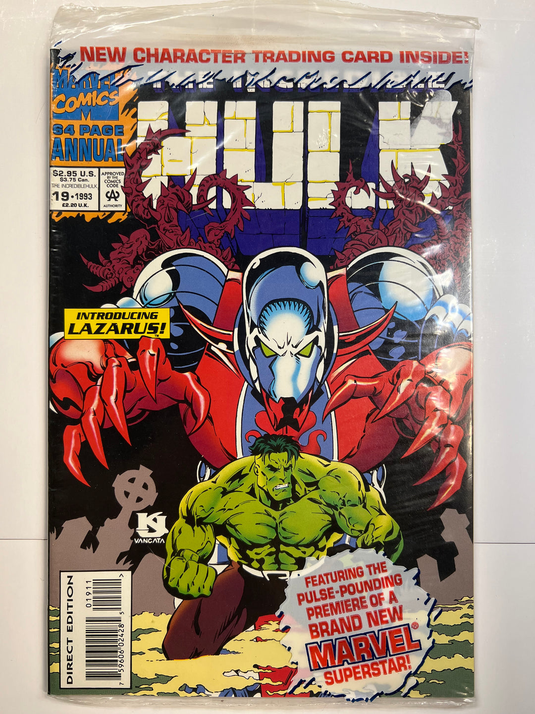 Incredible Hulk Annual #19 Marvel 1993 Polybagged