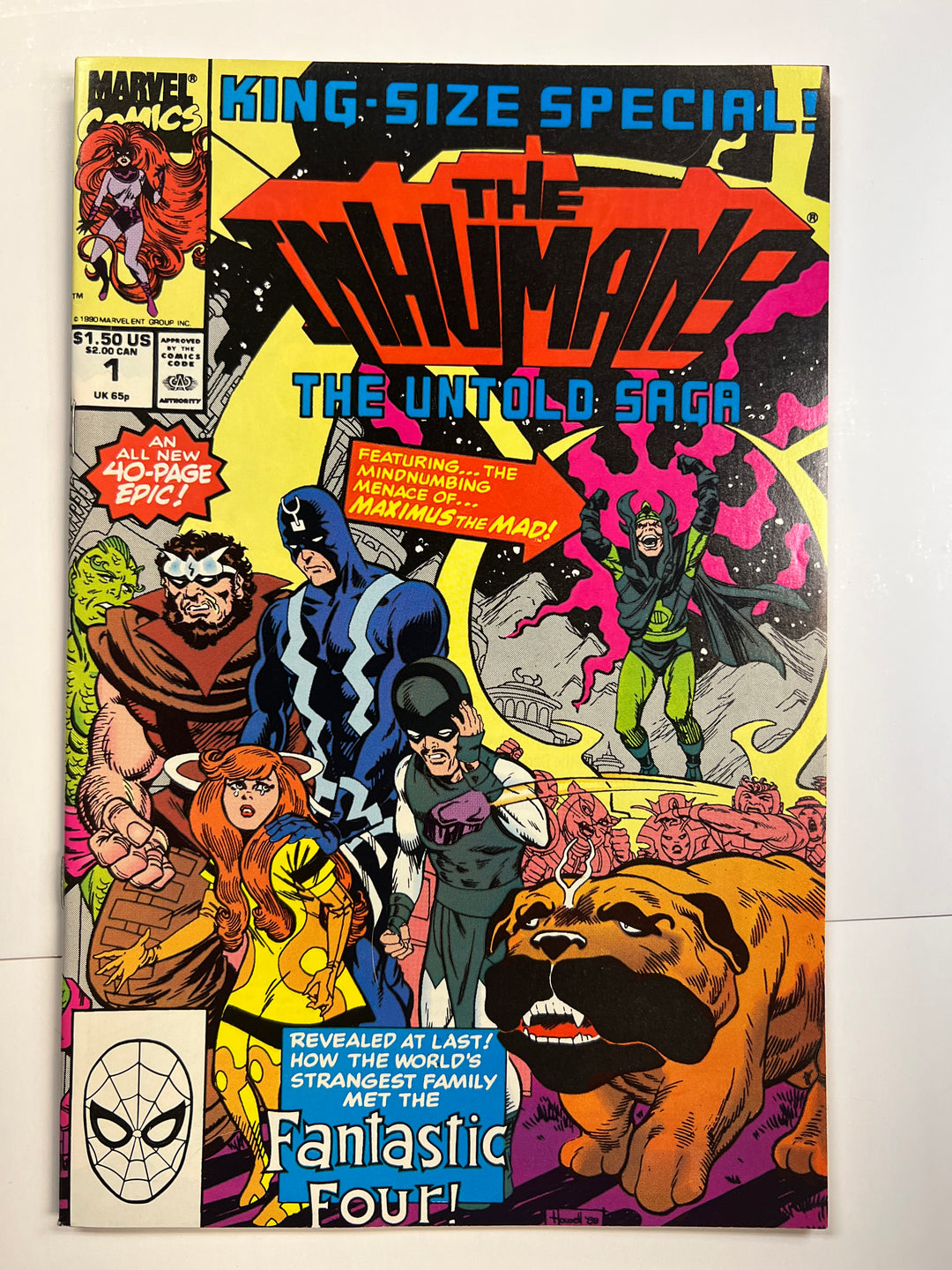 Inhumans Special #1 Marvel 1990 VF