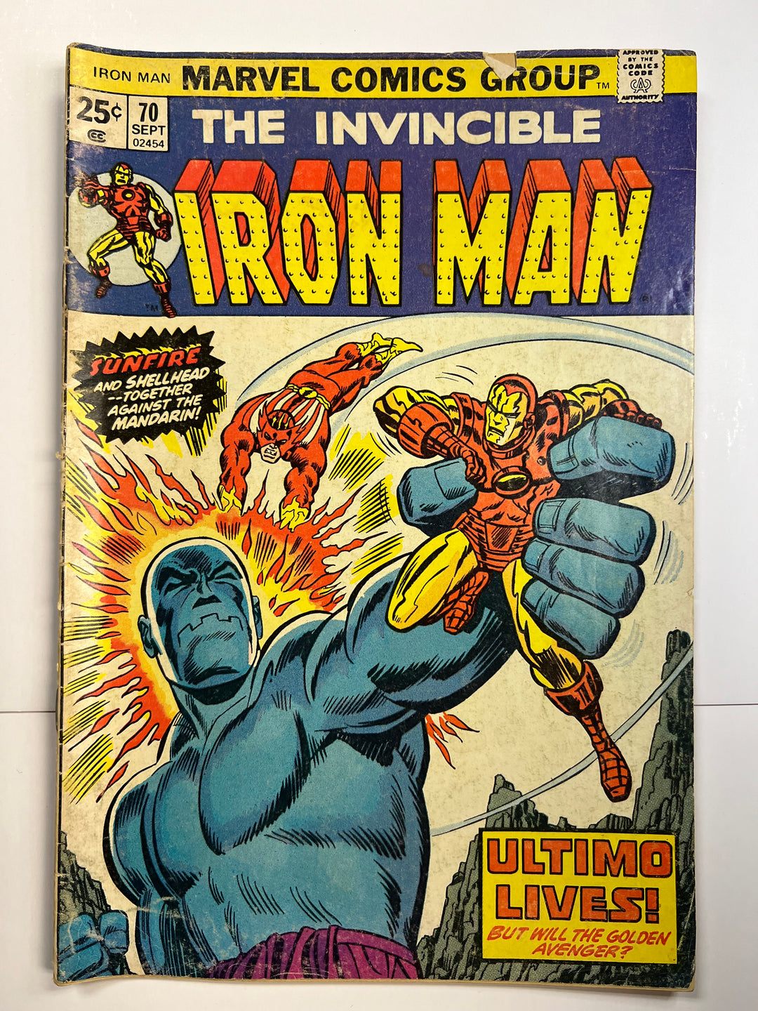 Iron Man #70 Marvel 1974 G/VG