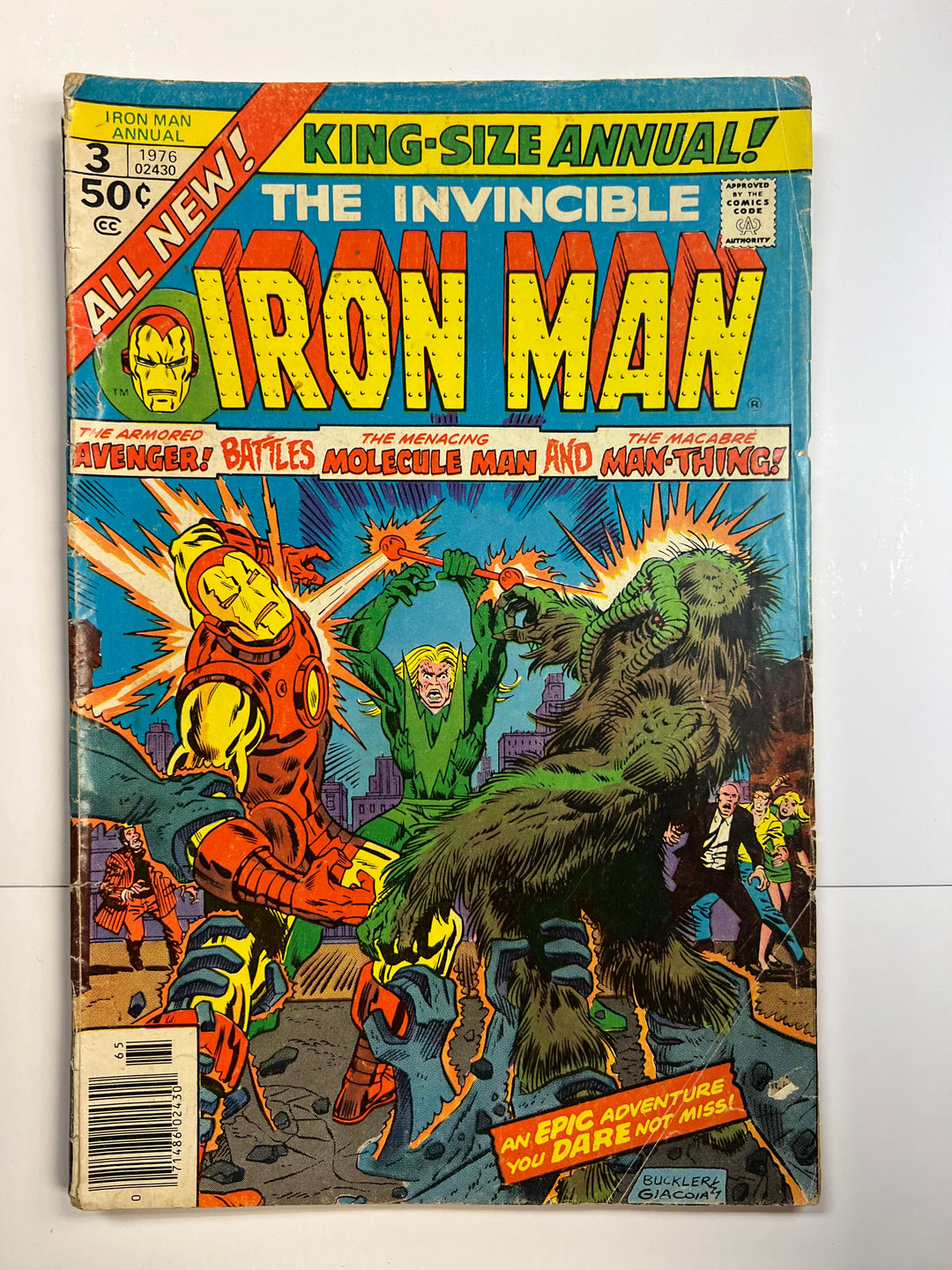 Iron Man Annual #3 Marvel 1976 G