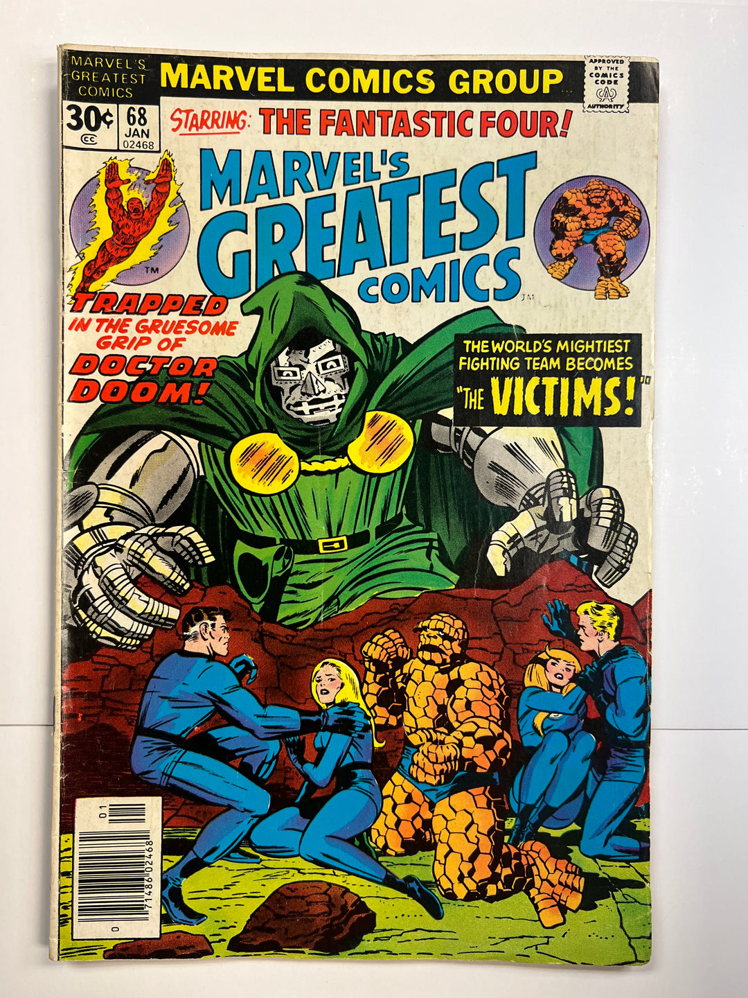 Marvel's Greatest Comics #68 Marvel 1976 VG/F