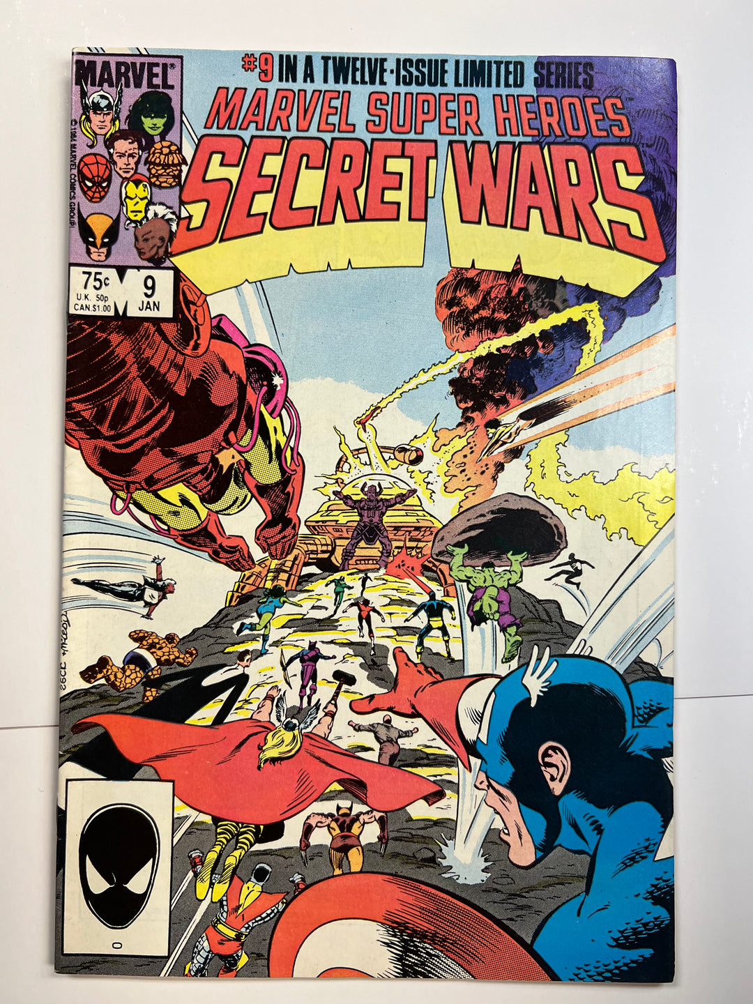 Marvel Super Heroes Secret Wars #9 Marvel 1984 F/VF