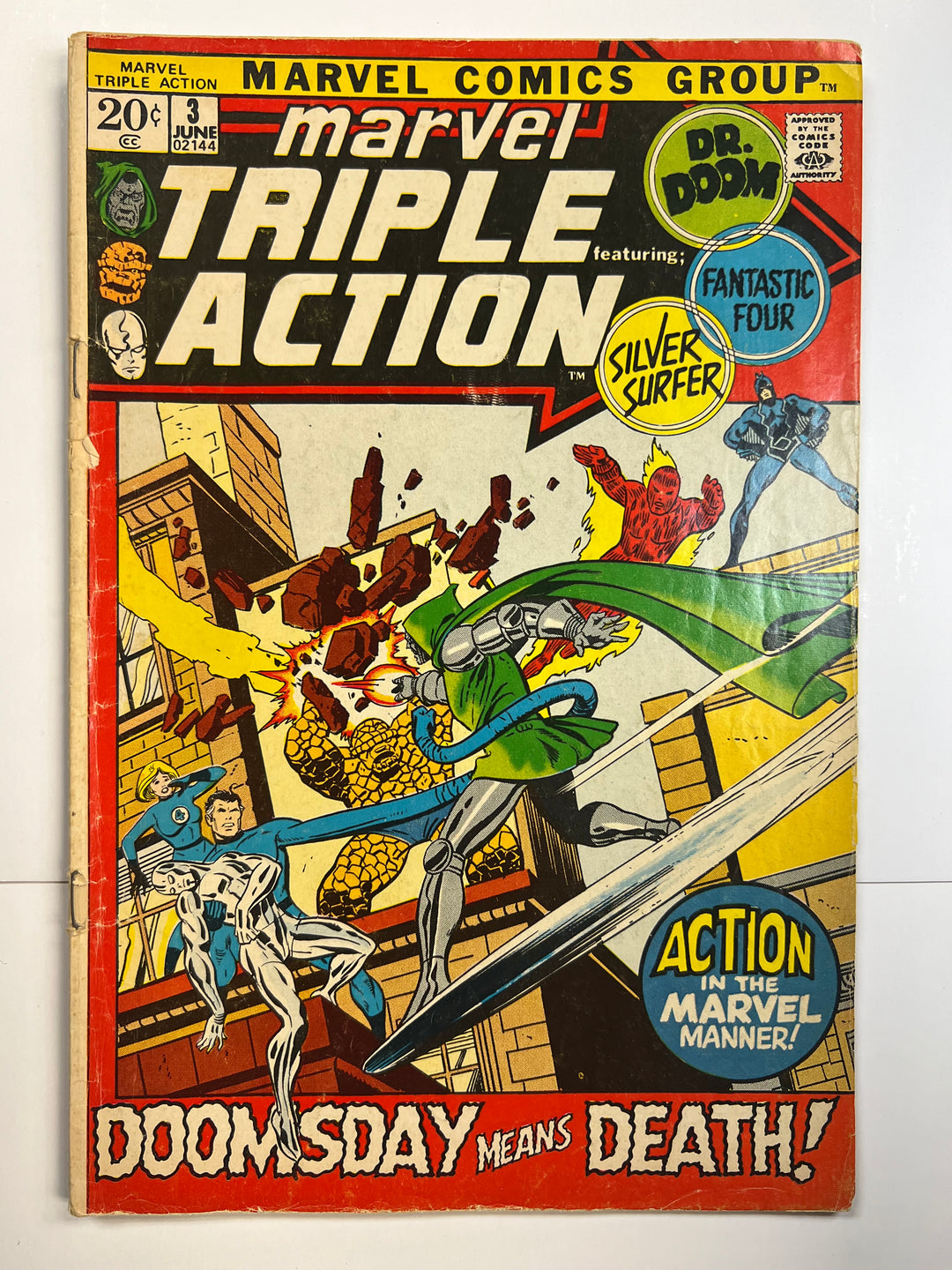 Marvel Triple Action #3 Marvel 1972 VG