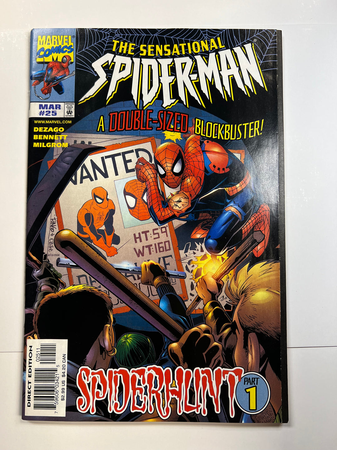 Sensational Spider-Man #25 Marvel 1998 VG/F