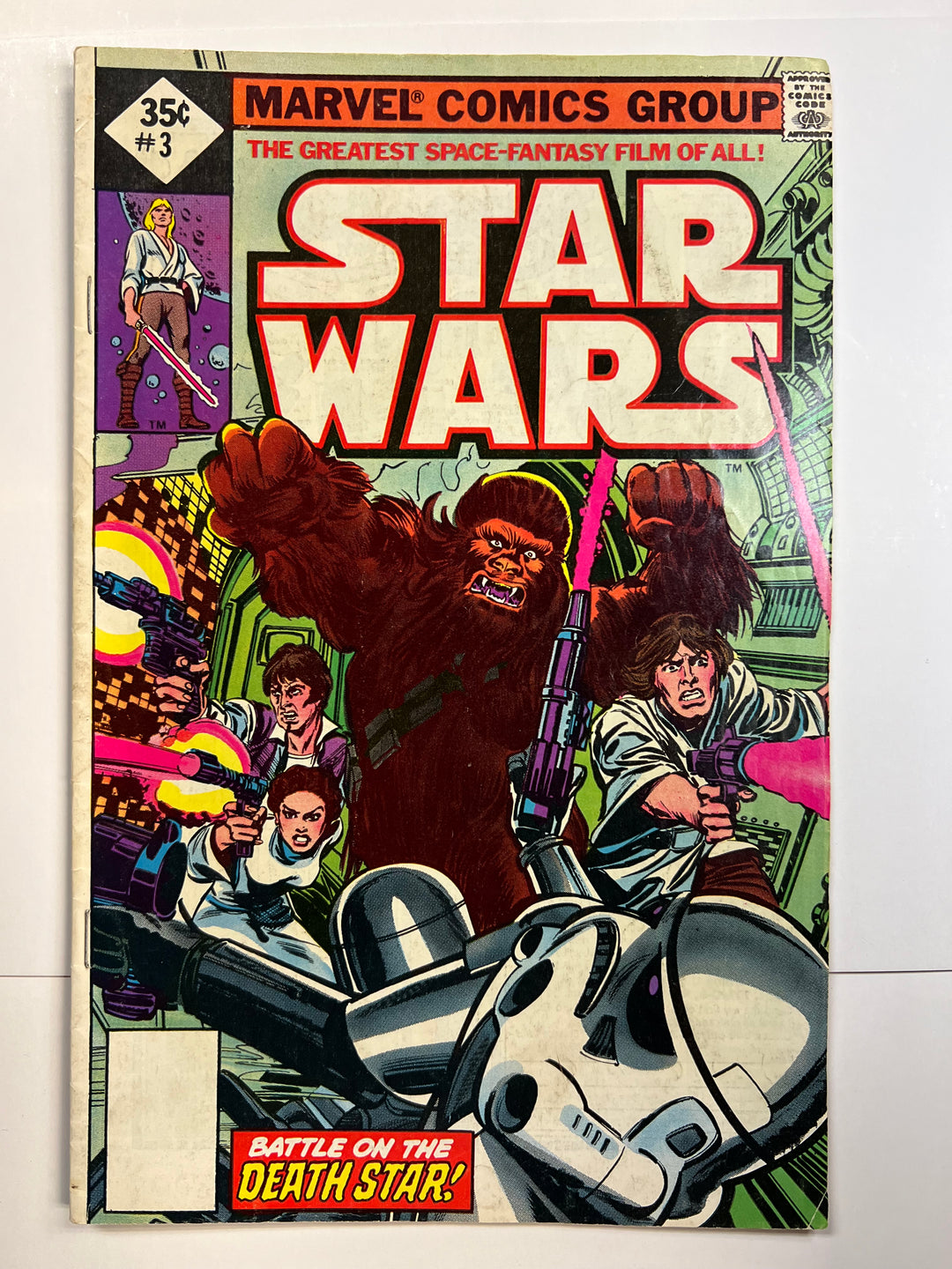 Star Wars #3 Whitman 35¢ Reprint Marvel 1977 VG
