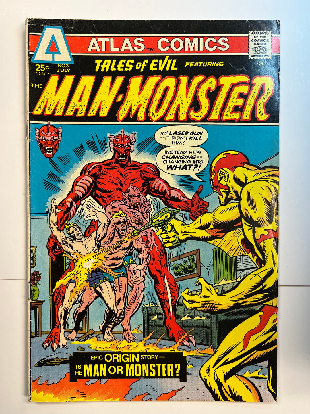 Tales of Evil #3 Atlas 1975 VG