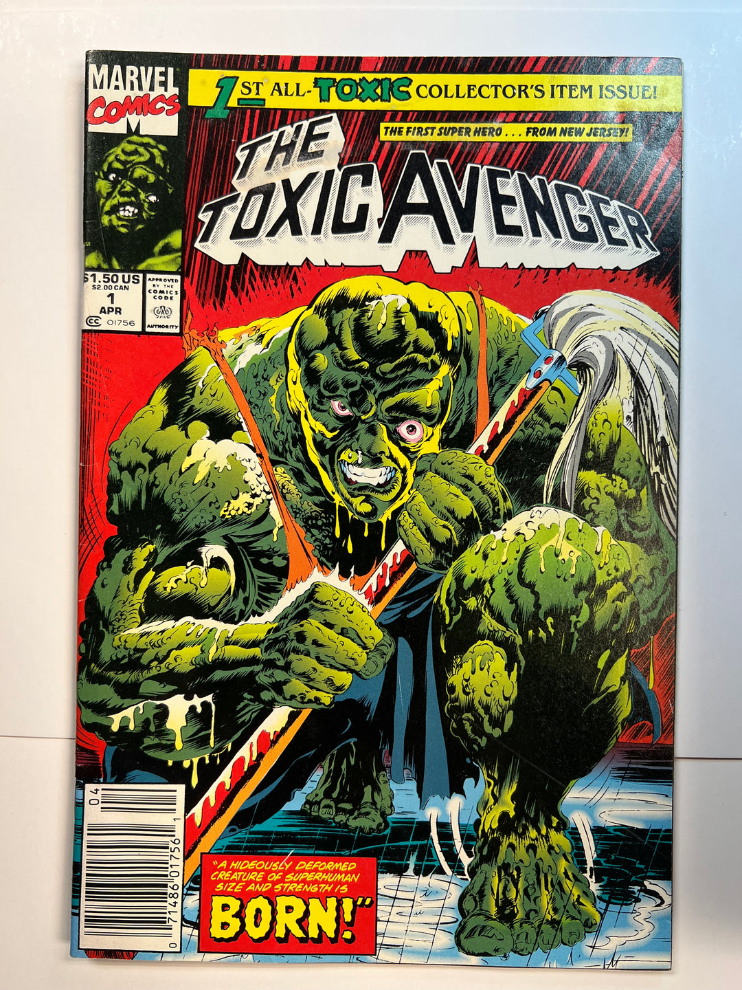 Toxic Avenger #1 Marvel 1991 F