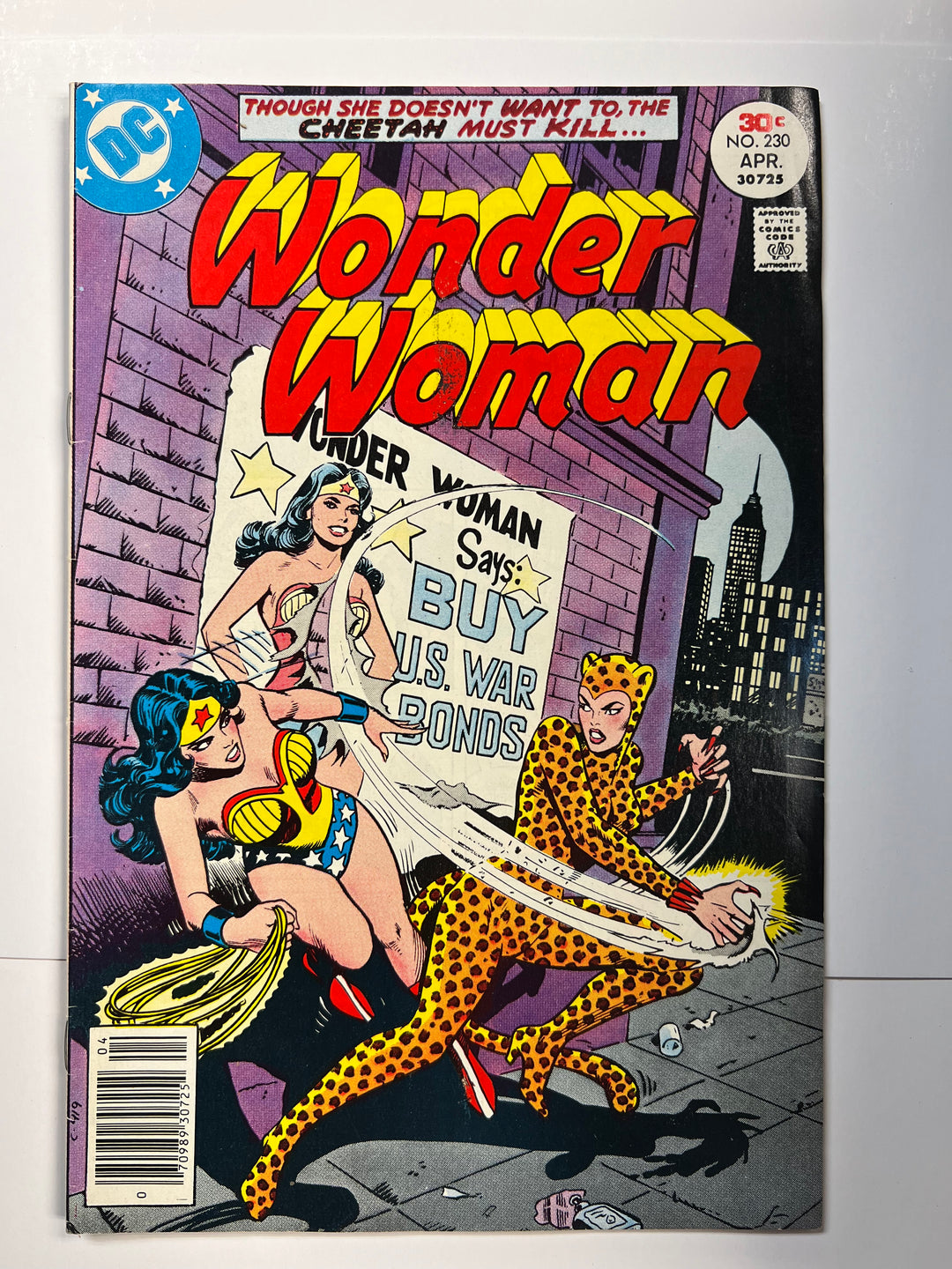 Wonder Woman #230 DC 1977 F