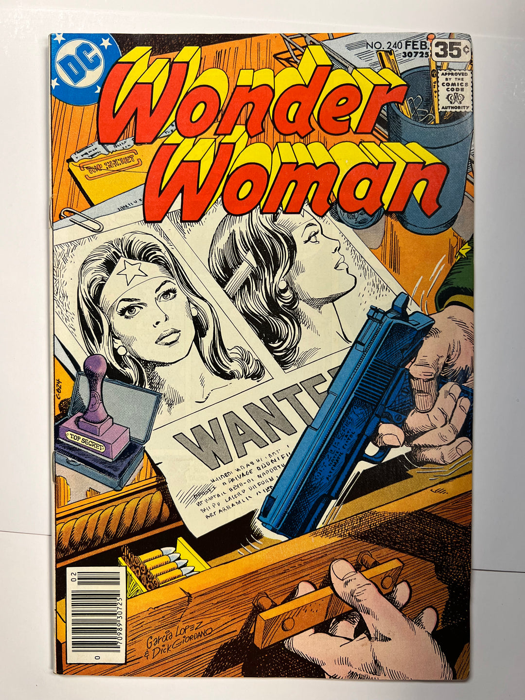 Wonder Woman #240 DC 1978 F+