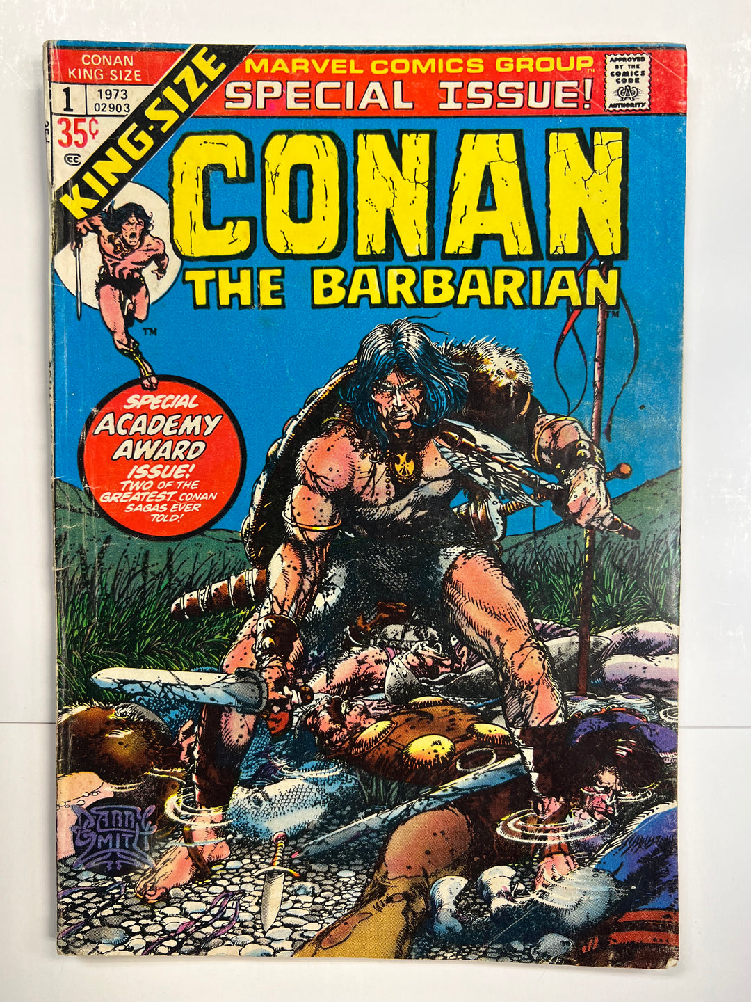 Conan the Barbarian King-Size #1 Marvel 1973 VG