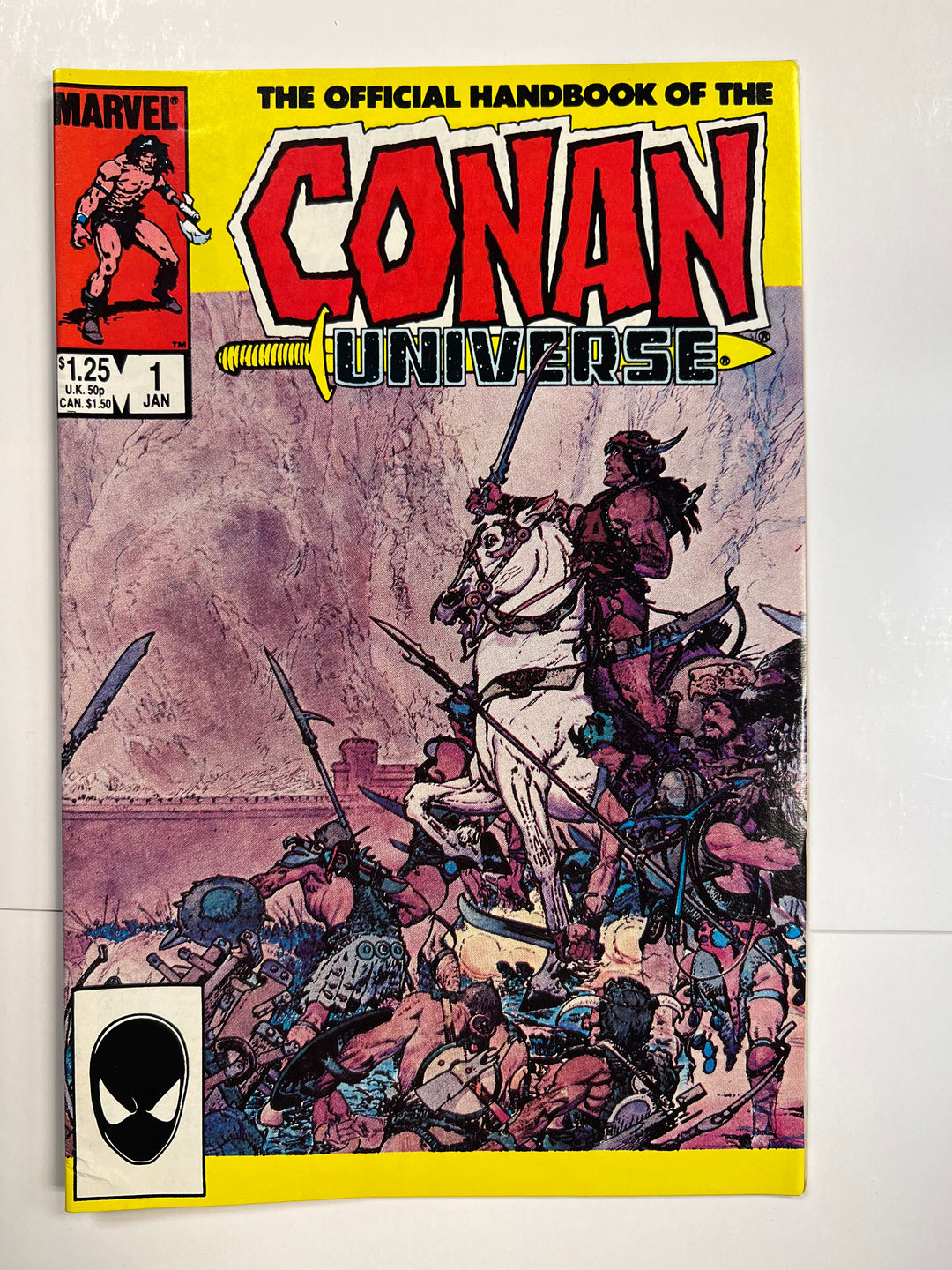 Handbook of the Conan Universe #1 1986 VF-