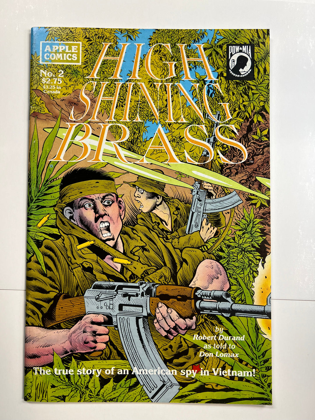High Shining Brass #2 Apple Comics 1991 VF