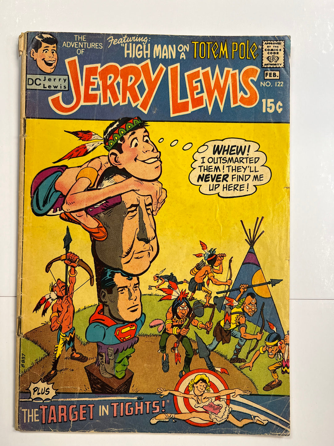 Adventures of Jerry Lewis #122 DC 1971 G/VG