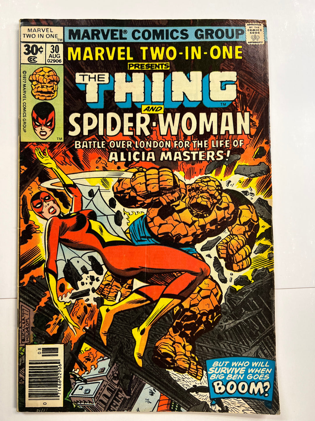 Marvel Two-In-One #30 Marel 1977 VG/F