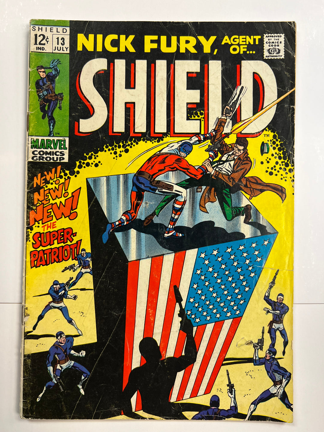 Nick Fury, Agent of SHIELD #13 Marvel 1968 G