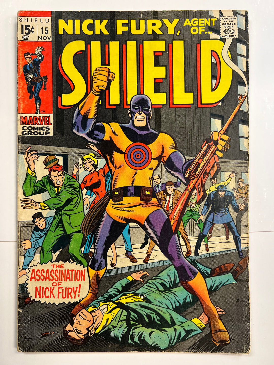 Nick Fury, Agent of SHIELD #15 Marvel 1969 VG