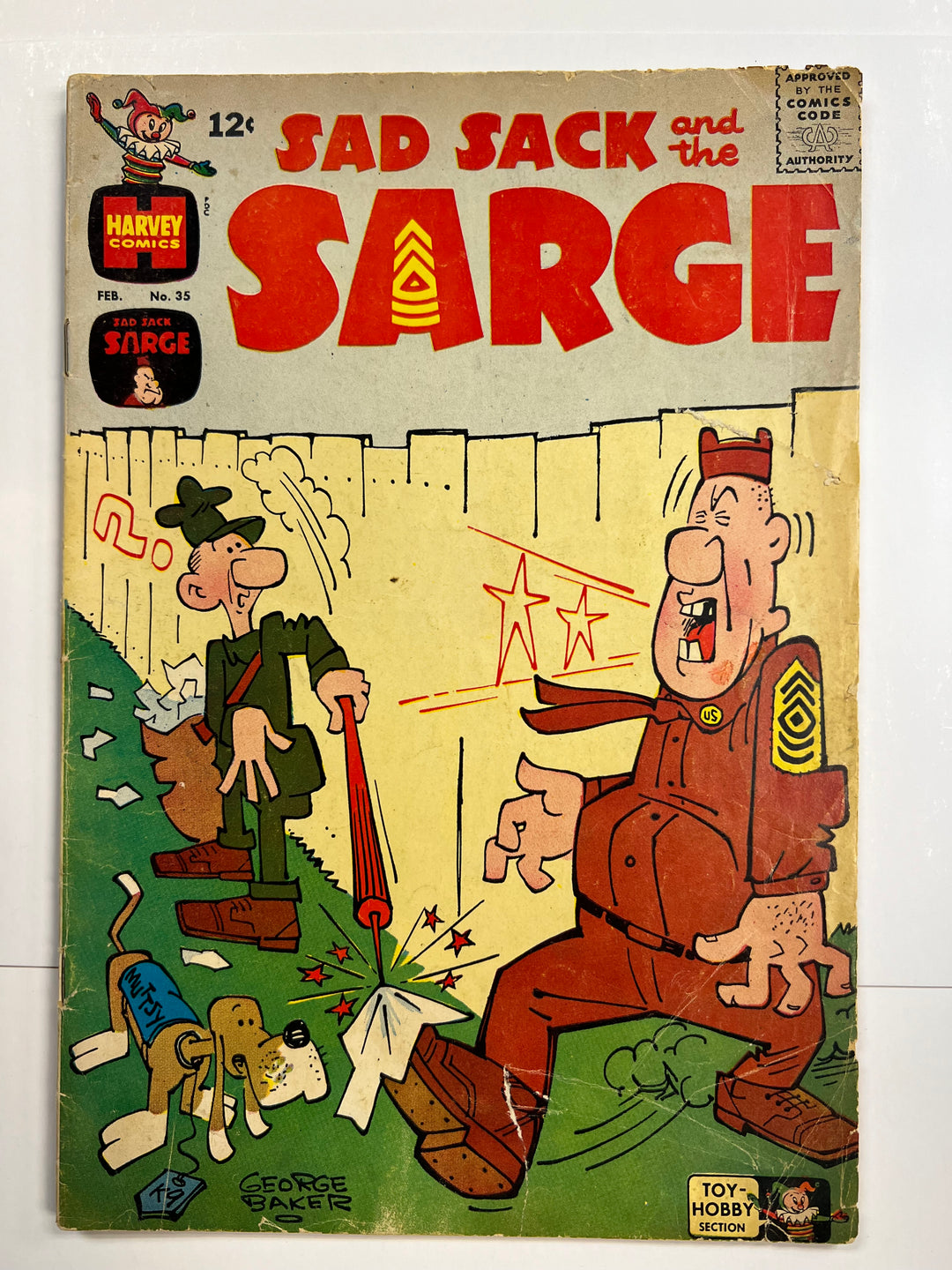 Sad Sack and the Sarge #35 Harvey 1963 G
