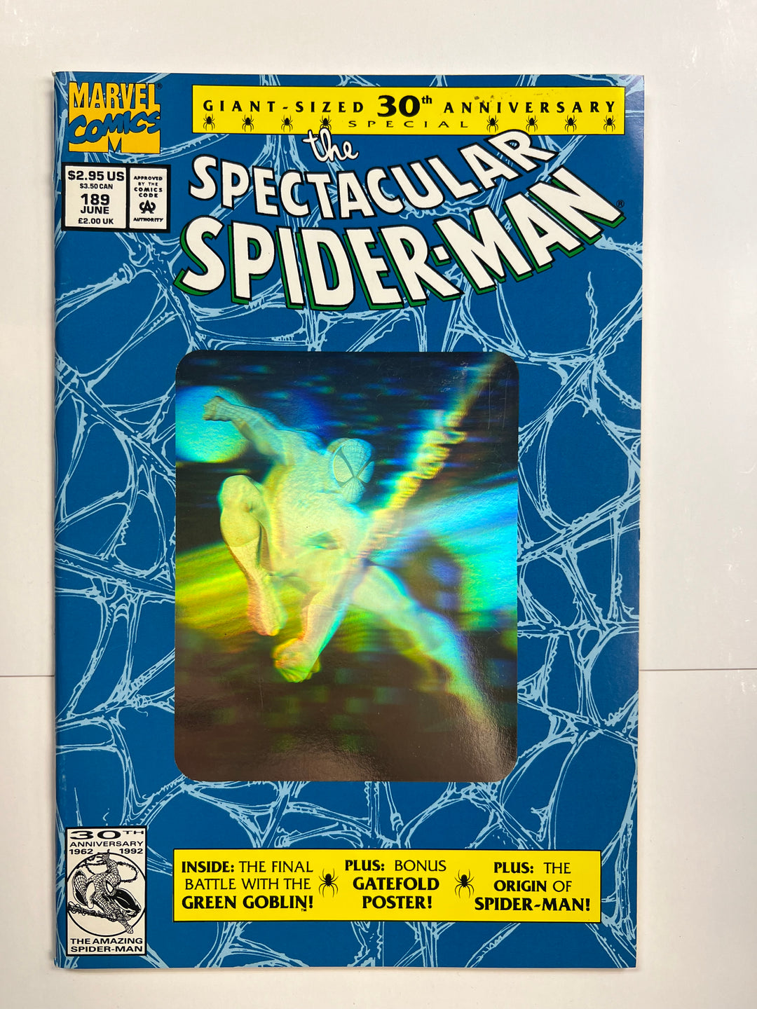 Spectacular Spider-Man #189 Marvel 1980 G 1992 VF+