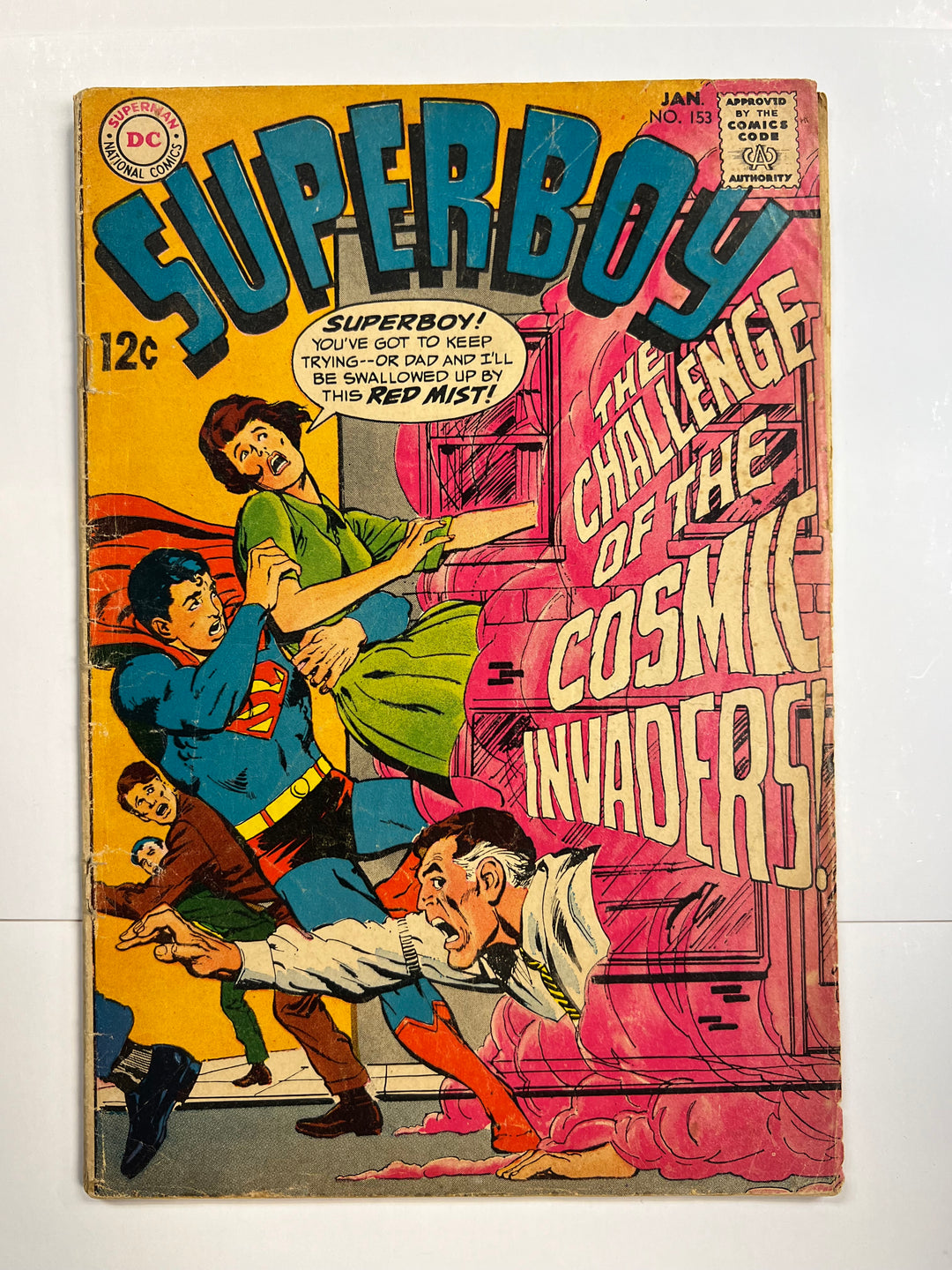 Superboy #153 DC 1969 G-