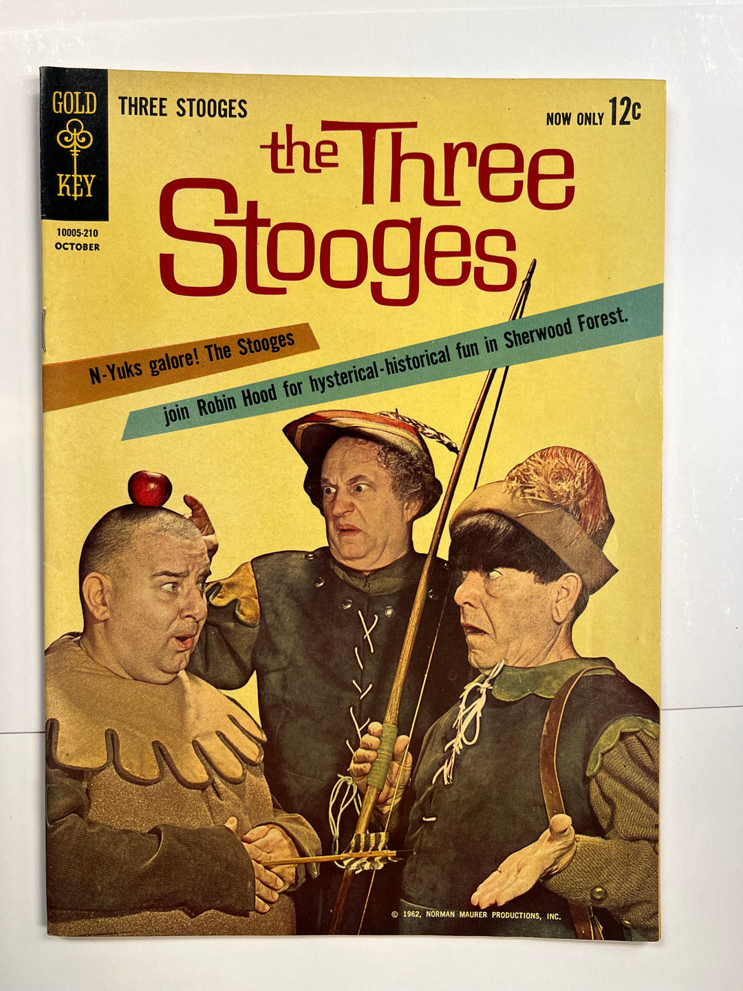 Three Stooges #10 Gold Key 1962 VF