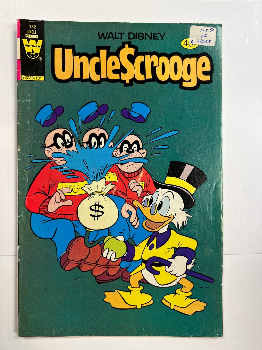 Walt Disney's Uncle Scrooge 40¢ Variant Whitman 1980 G/VG