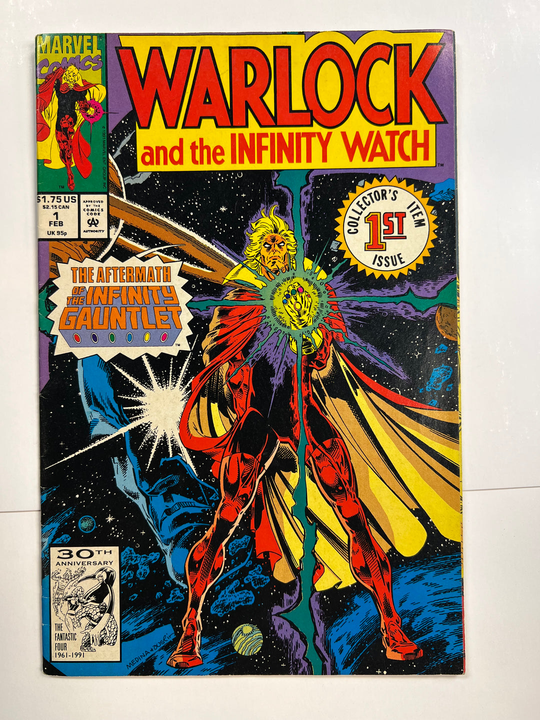 Warlock and the Infinity Watch #1 Marvel 1992 F/VF