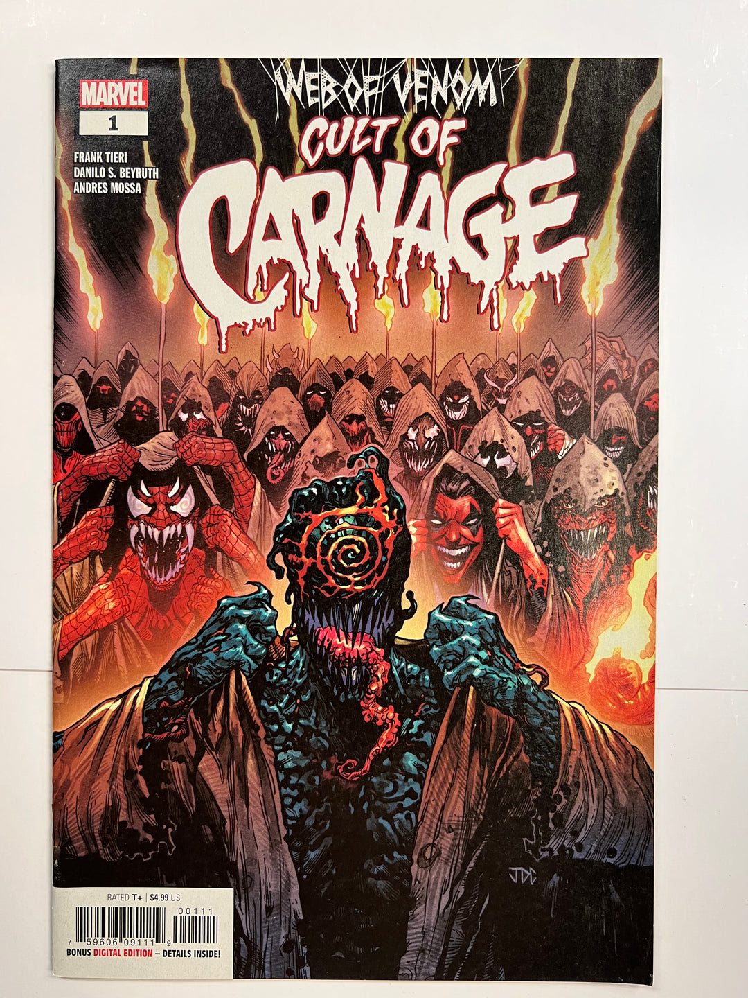 Web of Venom: Cult of Carnage # 1Marvel 2019 VF