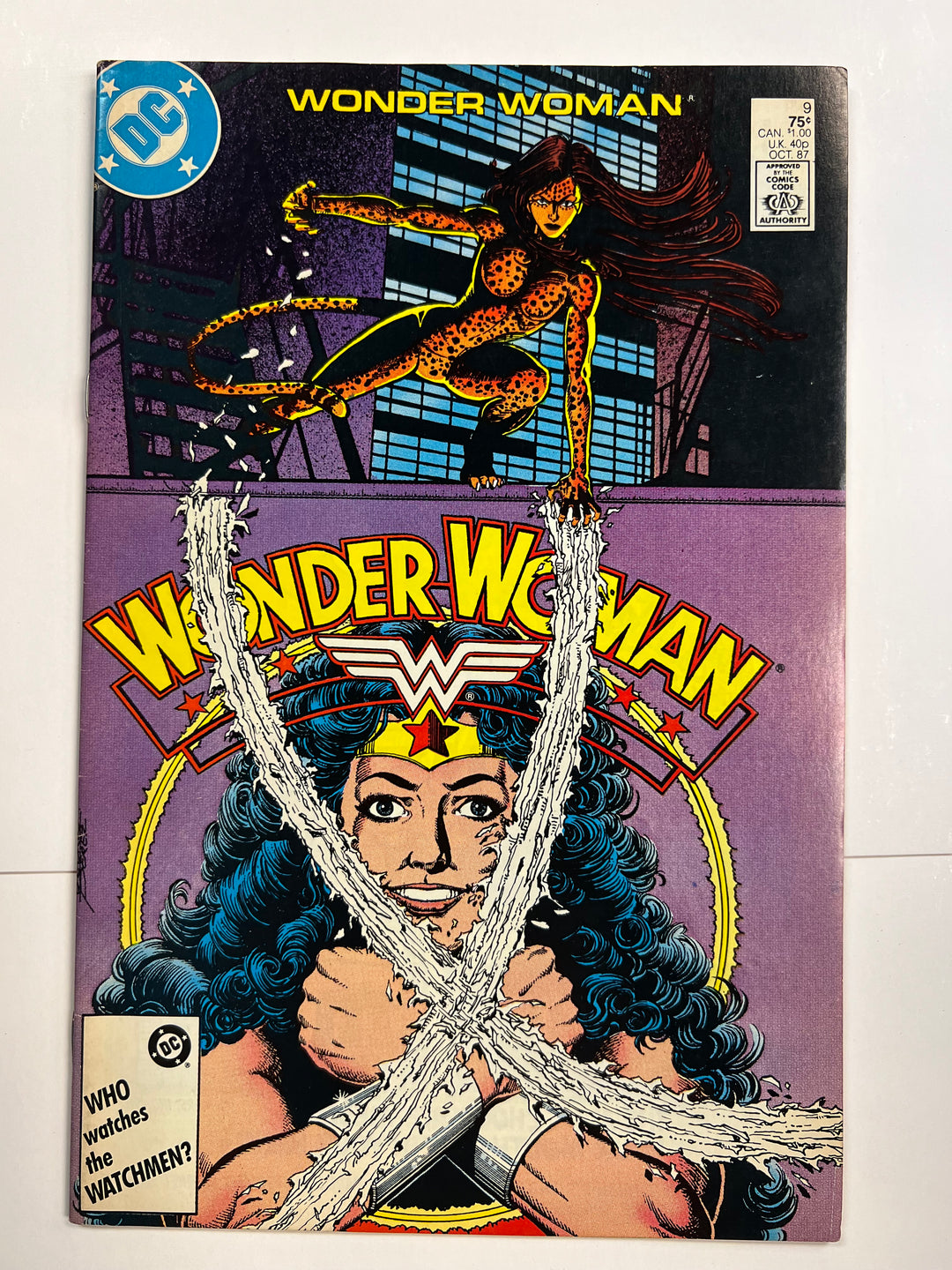 Wonder Woman #9 1st App Cheetah DC 1987 F+