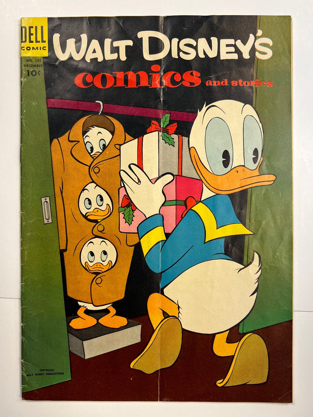 Walt Disney's Comics and Stories #171 Dell 1954 G/VG