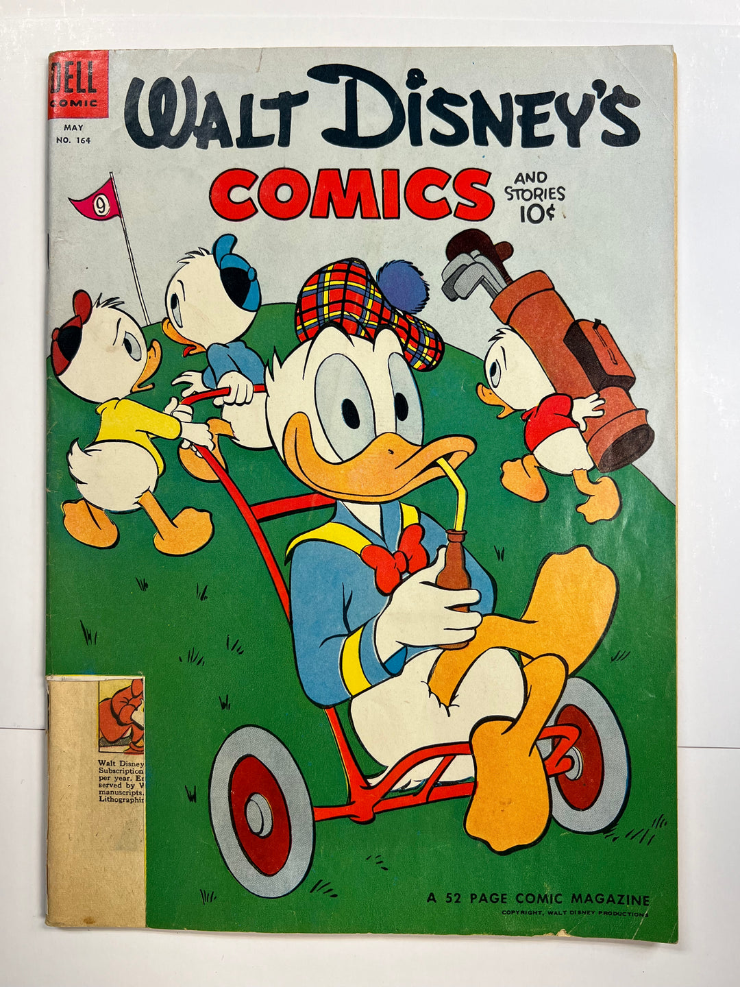Walt Disney's Comics and Stories #164 Dell 1954 FR