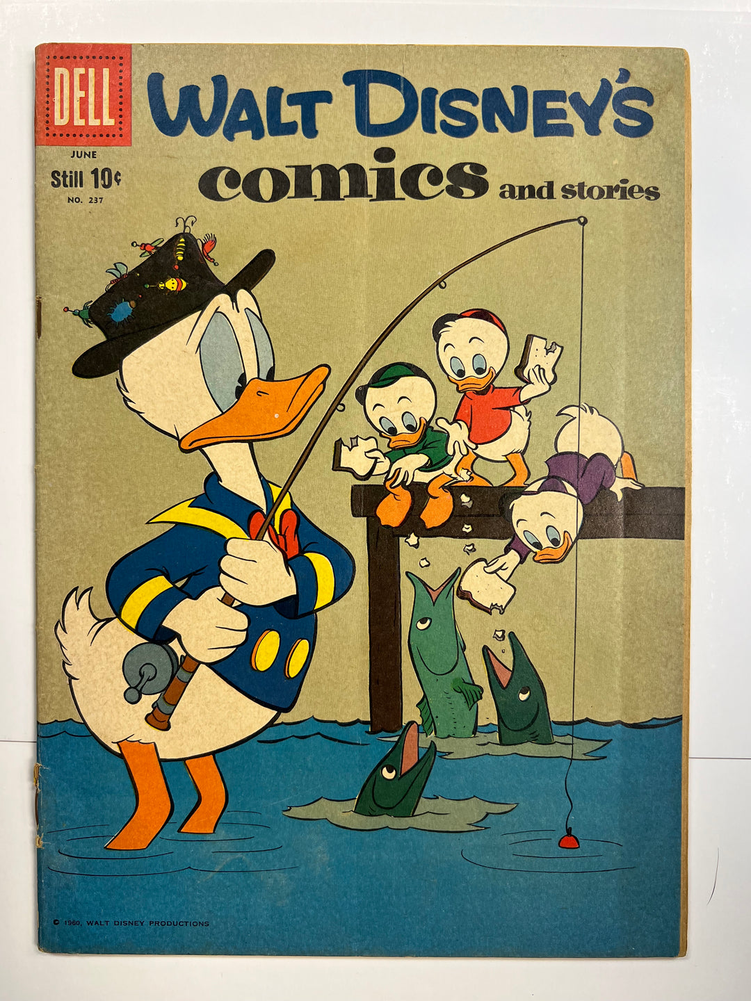 Walt Disney's Comics and Stories #237 Dell 1960 VG/F