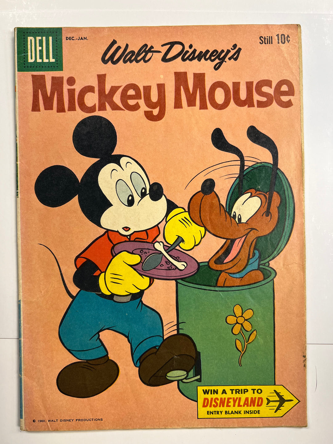 Walt Disney's Mickey Mouse #75 Dell 1961 F