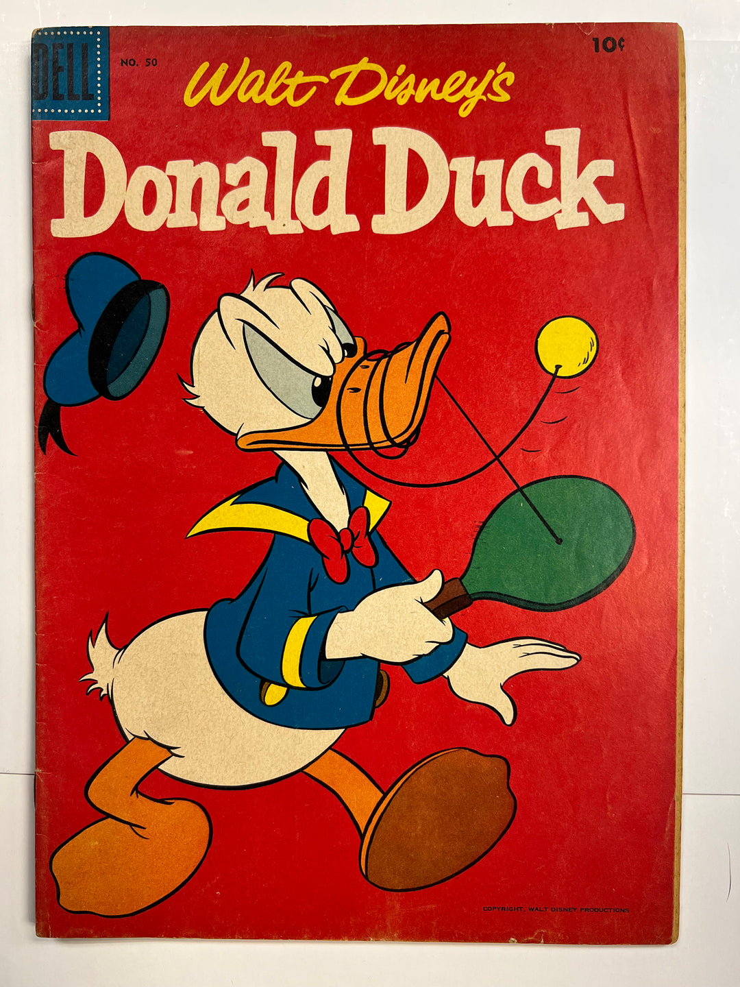 Walt Disney's Donald Duck #50 Dell 1956 VG