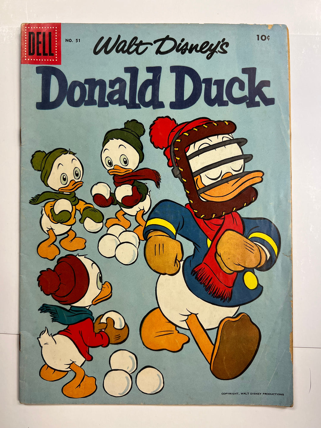Walt Disney's Donald Duck #51 Dell 1957 G/VG