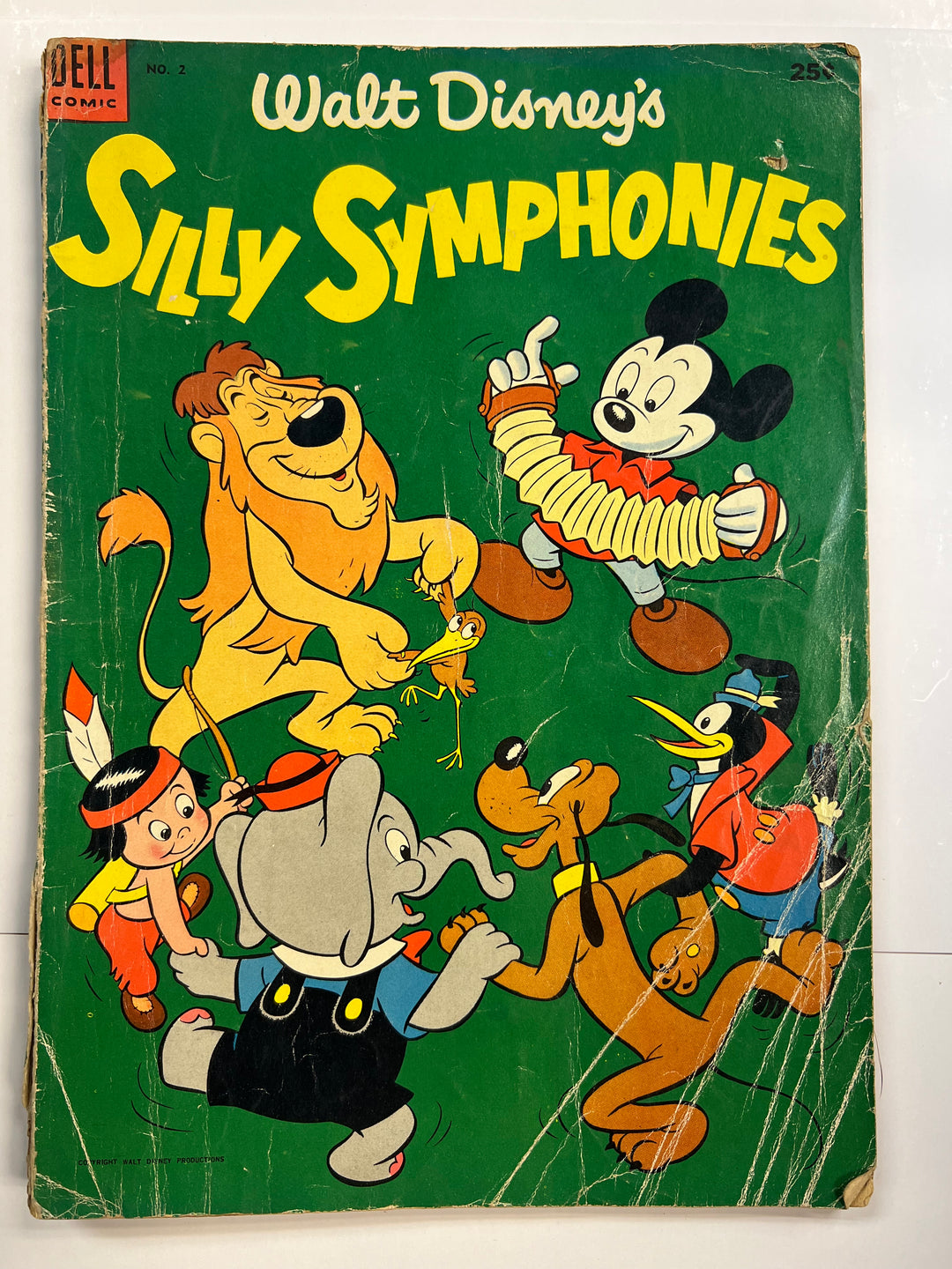 Walt Disney's Silly Symphonies #2 Dell 1953 FR