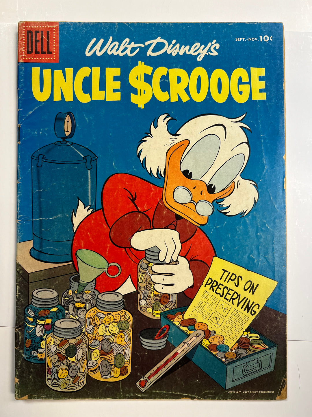 Walt Disney's Uncle Scrooge #15 Dell 1956 G/VG