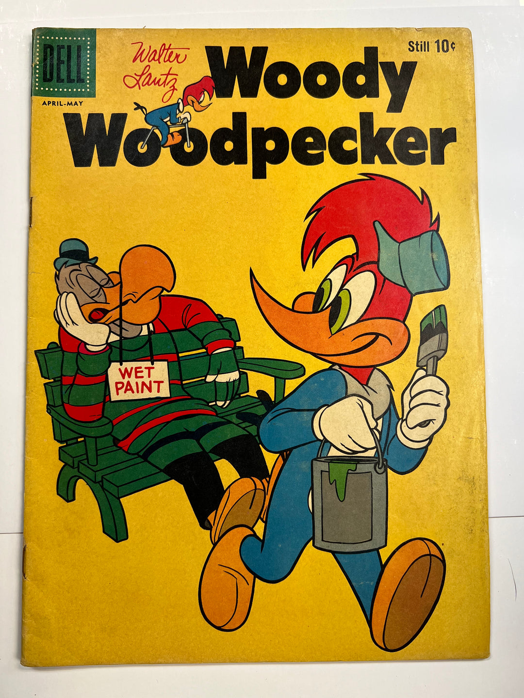 Walter Lanz Woody Woodpecker #54 Dell 1959 F+