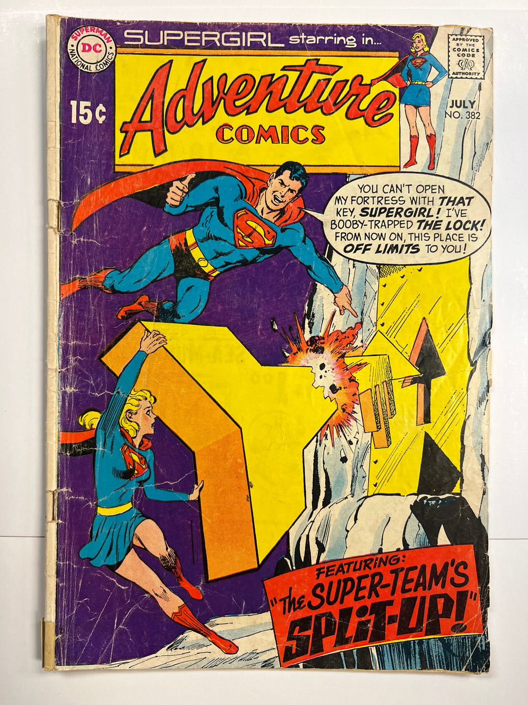 Adventure Comics #382 DC 1969 FR/G