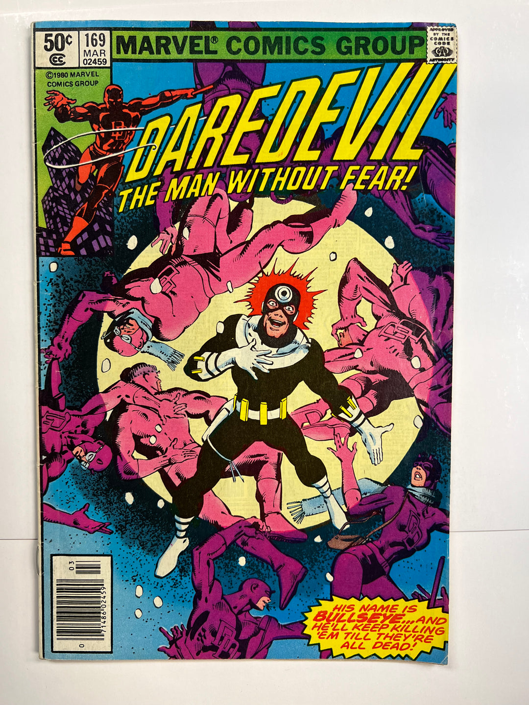 Daredevil #169 2nd App Elektra Marvel 1981 F/VF