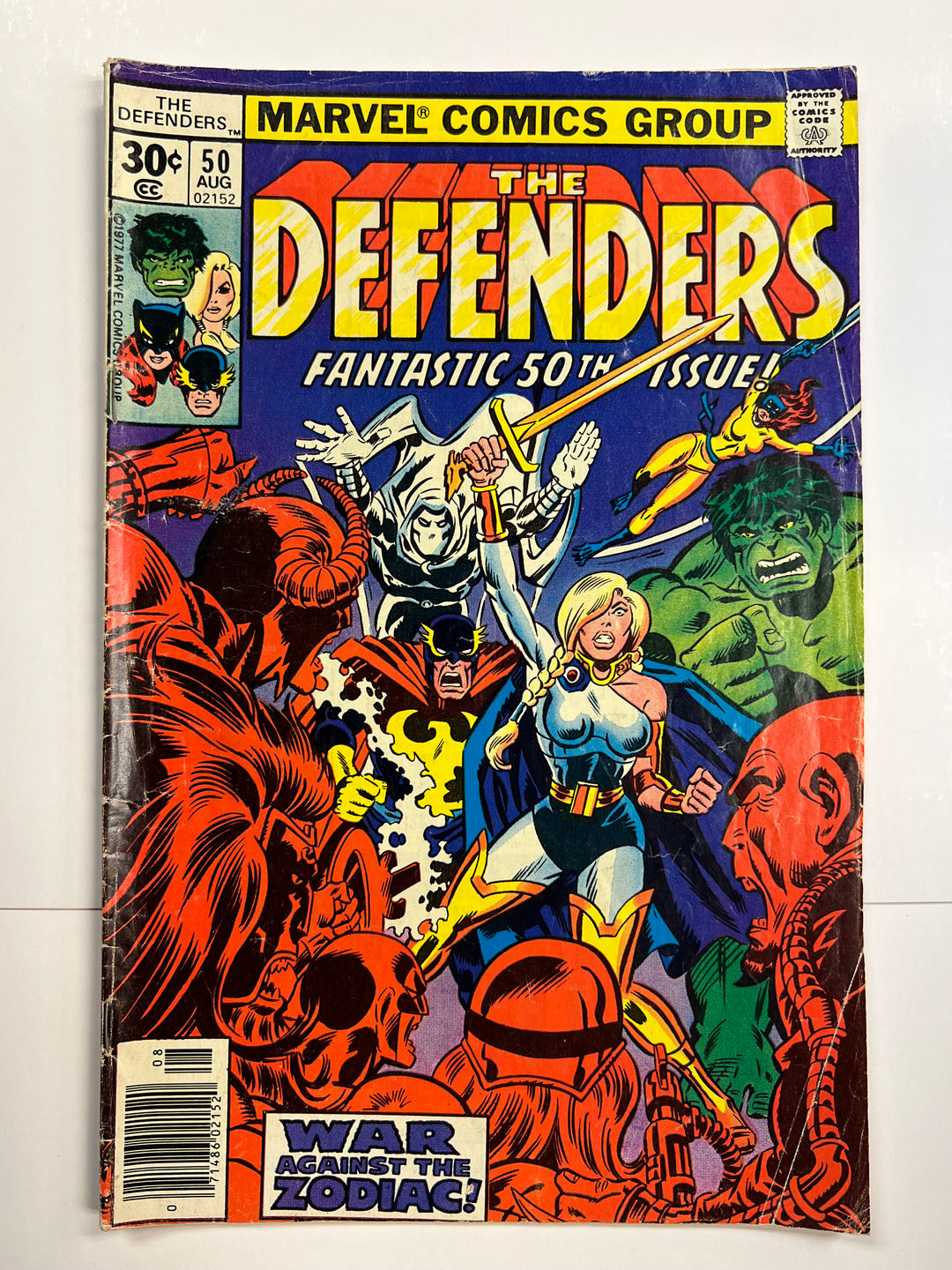 Defenders #50 Marvel 1977 G/VG