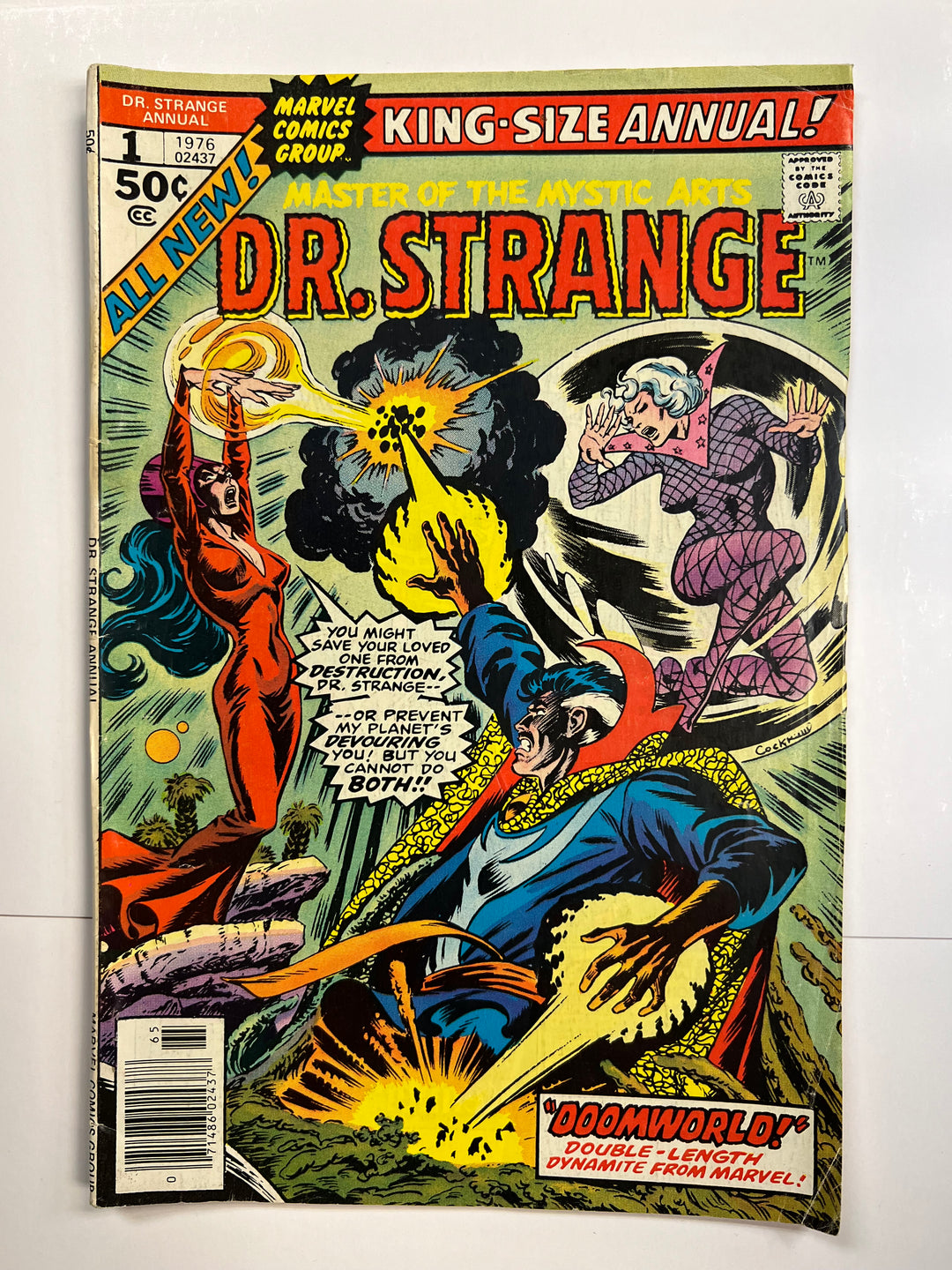 Doctor Strange Annual #1 Marvel 1976 VG