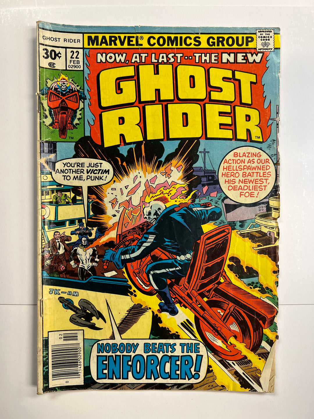 Ghost Rider #22 Marvel 1976 G