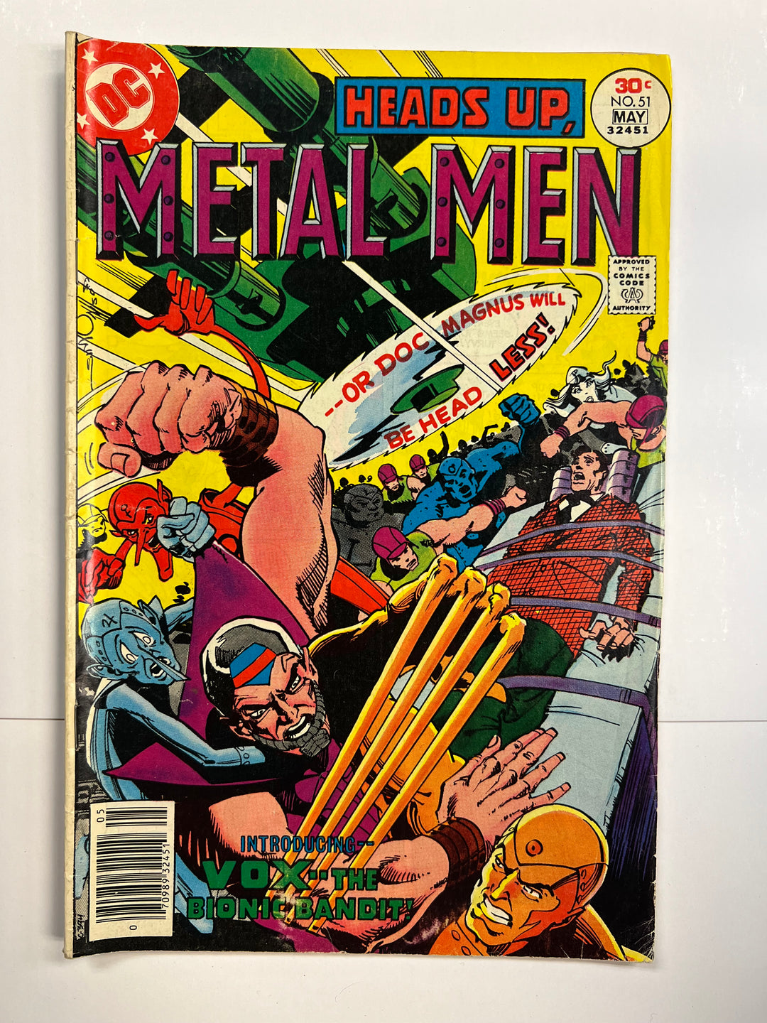 Metal Men #51 DC 1977 VG