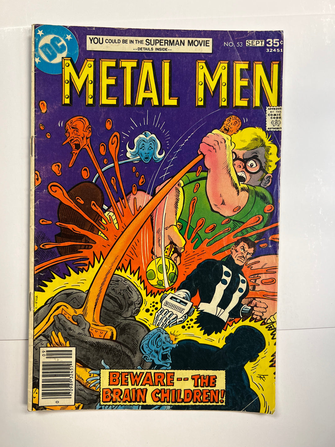 Metal Men #53 DC 1977 G/VG