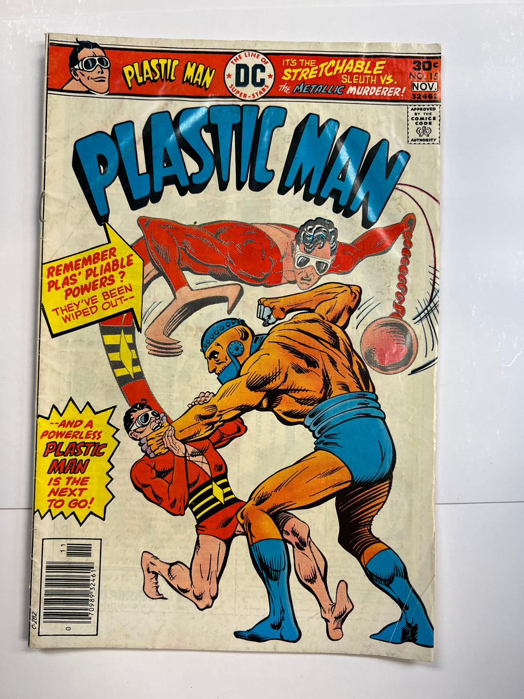 Plastic Man #15 DC 1976 VG