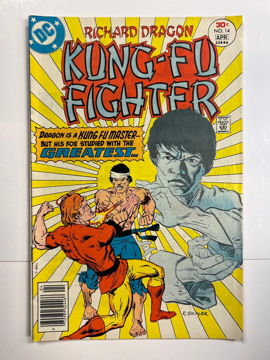 Richard Dragon Kung-Fu Fighter #14 DC 1977 F/VF
