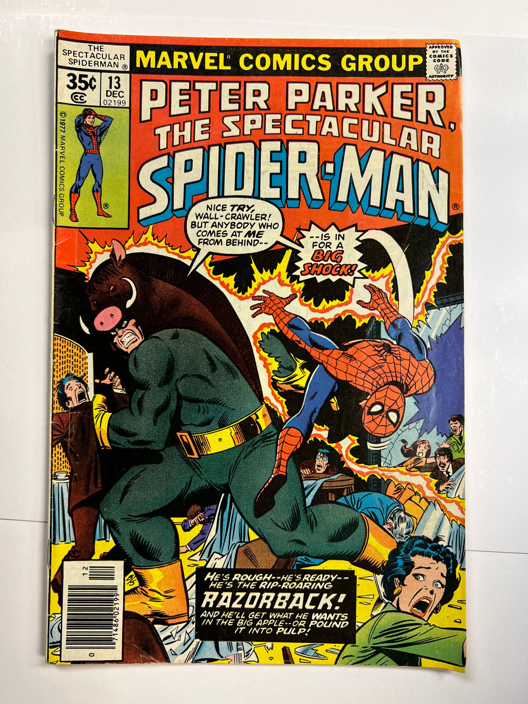 Spectacular Spider-Man #13  Marvel 1977 VG/F