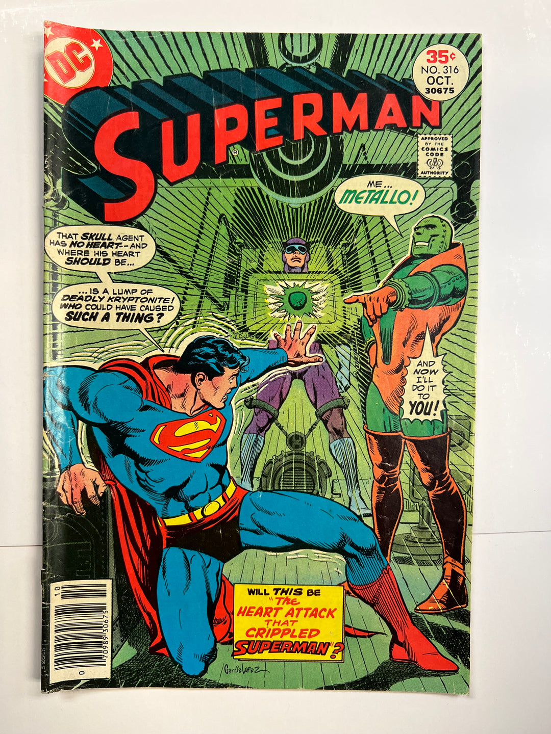 Superman #316 DC 1977 VG